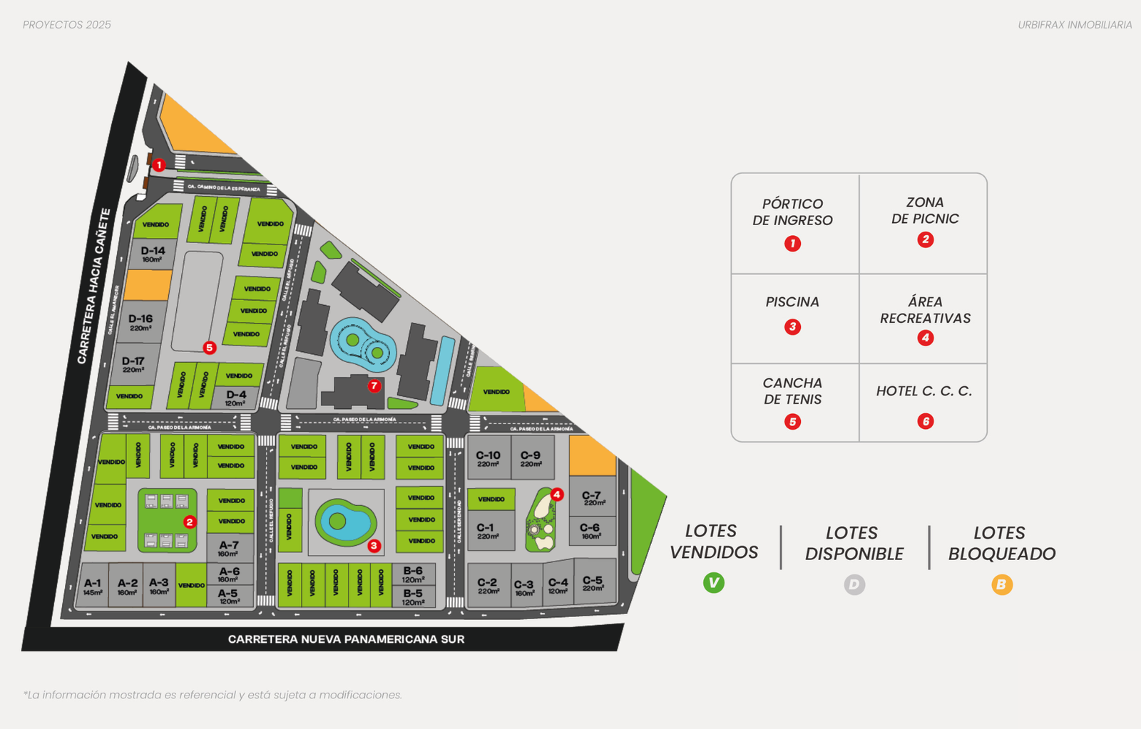 Plano Proyecto Cañete Country Club